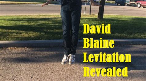 david blatt magician|david blaine levitation revealed.